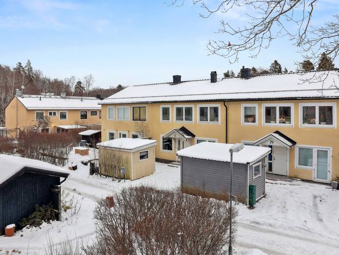 Fiskmåsvägen 81 i Fagersjö, Stockholms kommun - radhus till salu - Hemnet