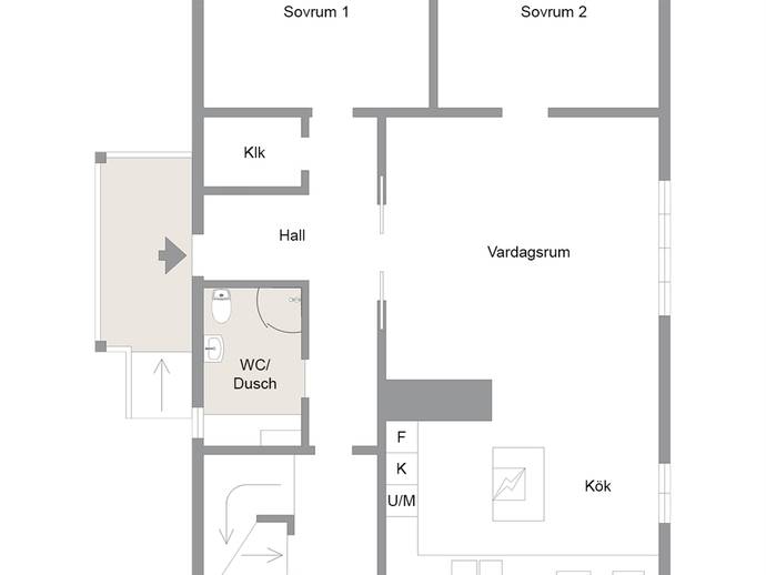 Planritning för Hyttgatan 37