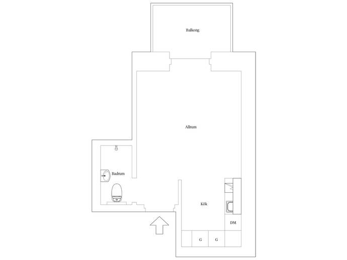 Floor plan for Inedalsgatan 15