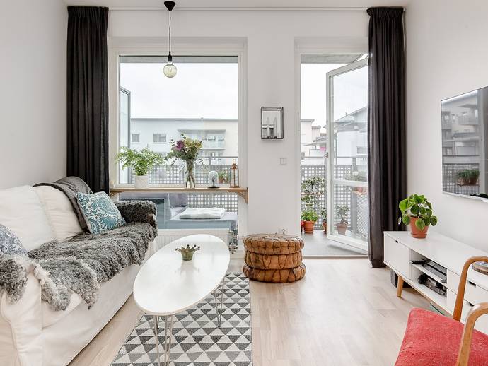 2 rok · 44 m² · Kamomillvägen 6, 5tr