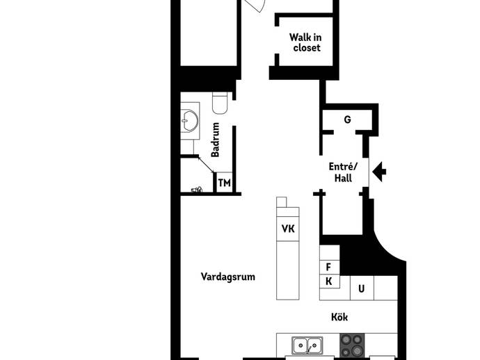 Floor plan for Pilgatan 28