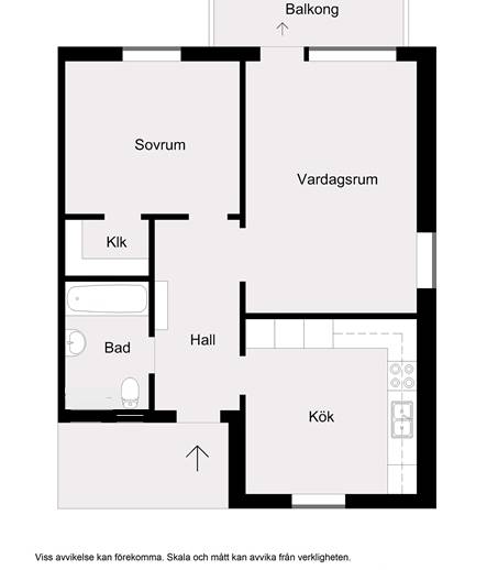 Planritning för Ersbodavägen 101