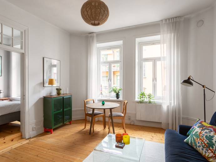2 rok · 39 m² · Valhallavägen 38A, 3 tr