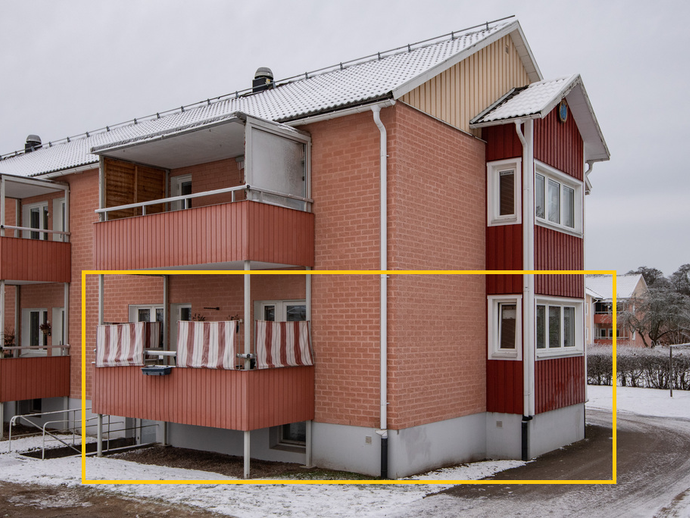 3 rok · 70 m² · Brogatan 4