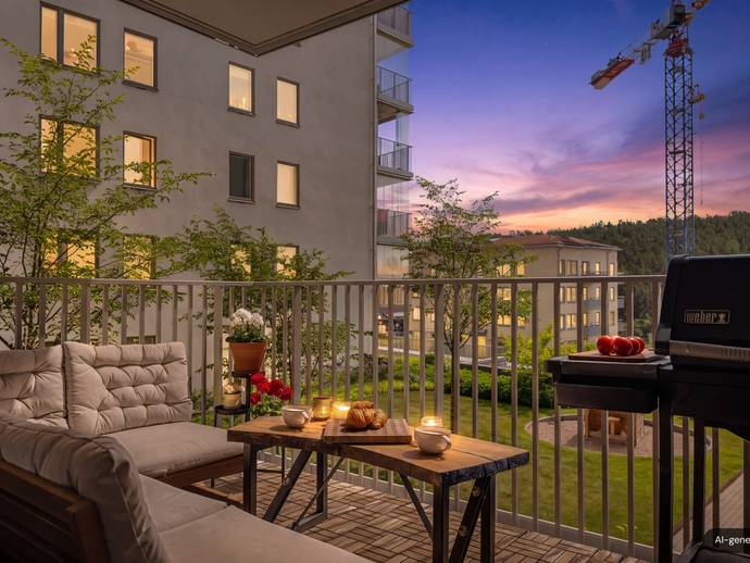 2 rok · 75 m² · Kvarnholmsvägen 108