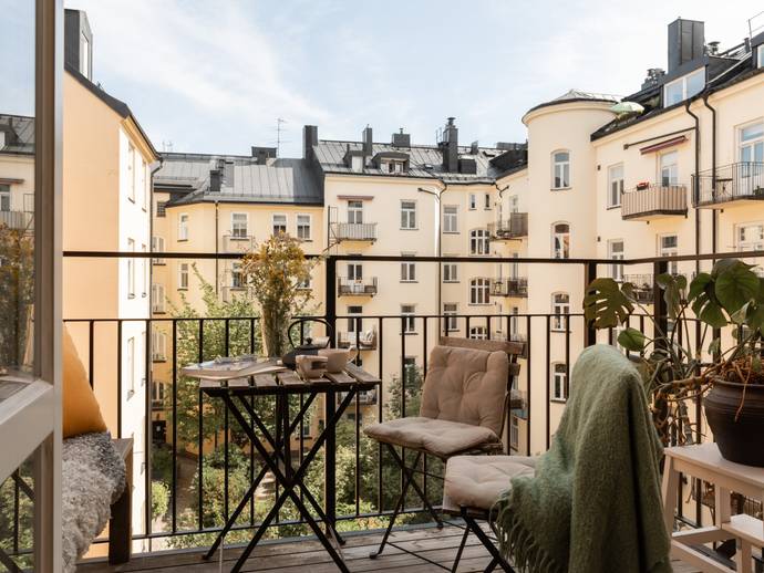 2 rok · 47 m² · Nytorgsgatan 21A, Vån 3