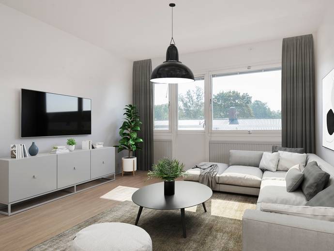 2 rok · 64 m² · Tvartorpsvägen 7C