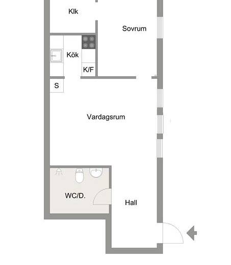 Floor plan for Pilotvägen 3C
