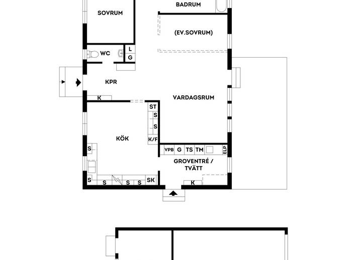 Planritning för Svampvägen 9