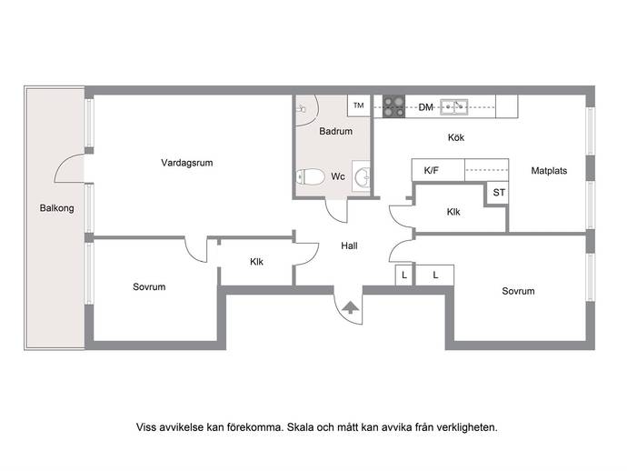 Planritning för Mörbydalen 5