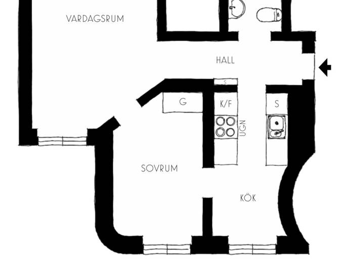 Planritning för Torkel Knutssonsgatan 29
