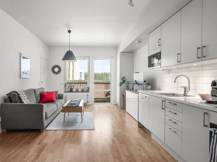 2 rok · 43 m² · Hägerneholmsvägen 6B