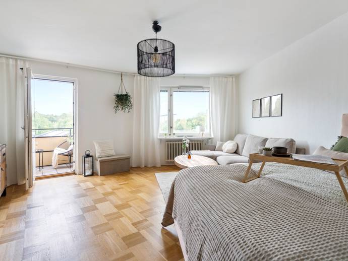 Apartment, 1 room, 44 m²