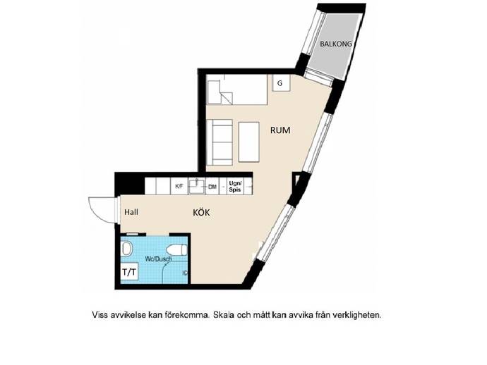 Floor plan for Funäsgatan 6