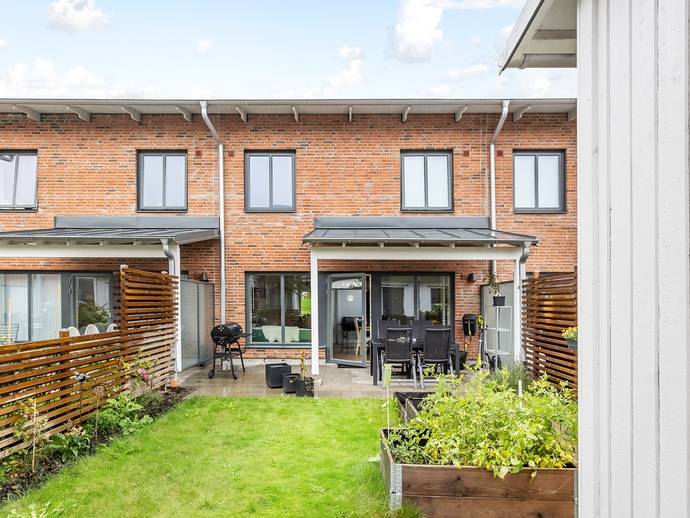 Halmgränd 14 i Vikhem, Staffanstorps kommun radhus till salu