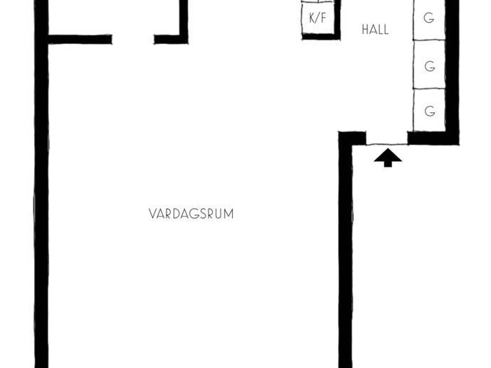 Floor plan for Wahlbergsgatan 14