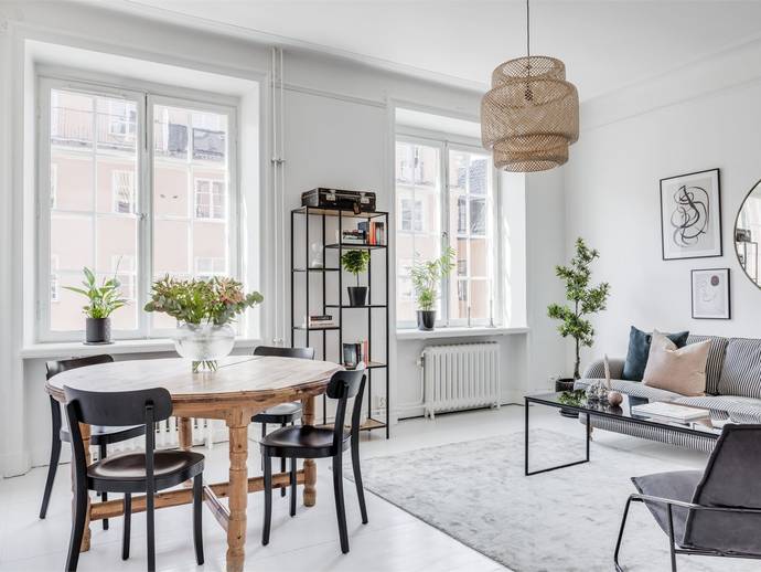 2 rok · 60 m² · Bråvallagatan 10, 3tr