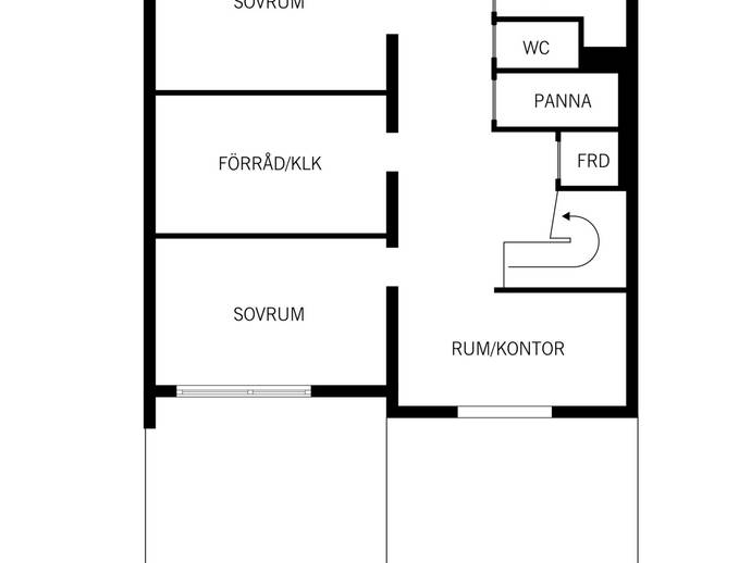 Floor plan for Yrkesvägen 77