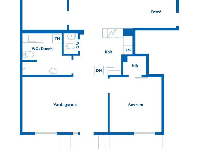 Planritning för Norra Skeppargatan 3A