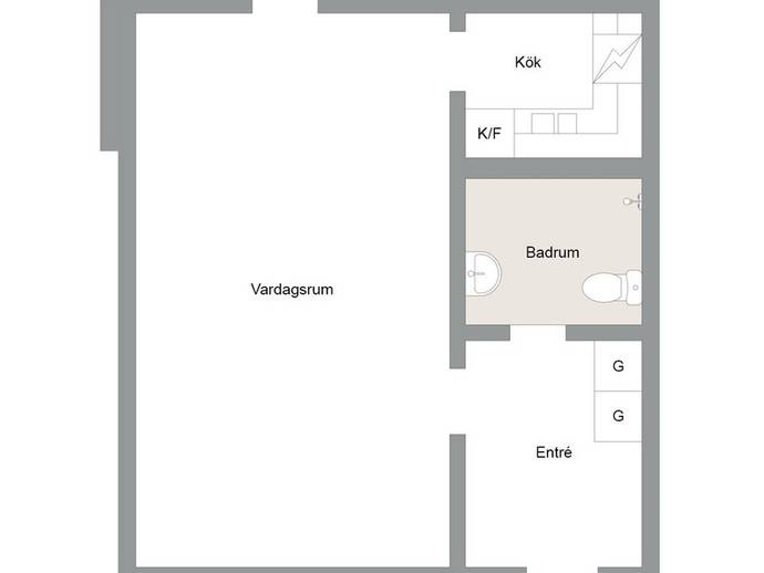 Planritning för Ångermanlandsgatan 12C