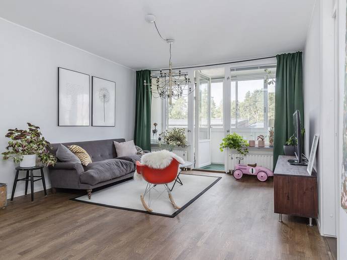 3 rok · 78 m² · Mörbyhöjden 20, 3tr