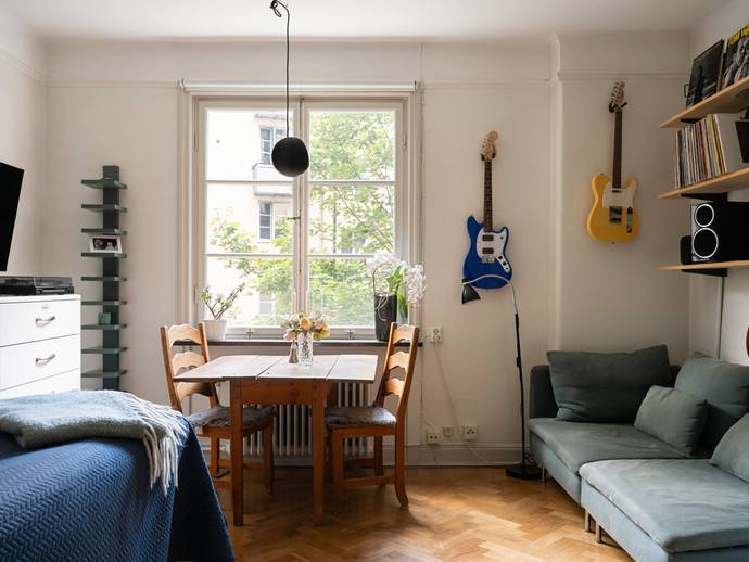 Lägenhet, 1 rum, 21 m²
