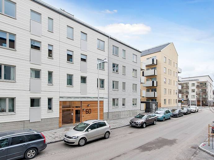2 rok · 43 m² · Våtmarksvägen 60, 2tr
