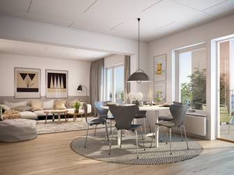 Brf Kaptenen, Sidenvägen