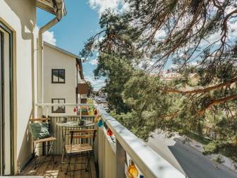 Tranebergsvägen 56, högst upp