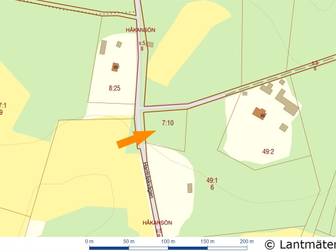 Tomt efter Harrträskvägen