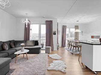 Trädgårdsmästeriets väg 3B, 1 tr