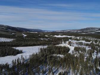 Tomter vid Klövsjö golfbana