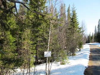 Trevlig hörntomt i Klevfjällsbyn!