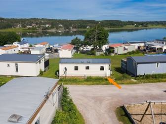 Villavagn nr 386 på Trellebystrands Camping