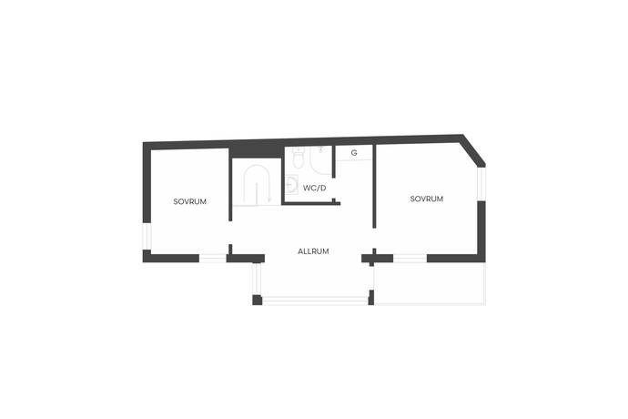 5 rum Lägenhet på Tillfällegatan 6B Norrtälje centralt Norrtälje kommun - bild 14