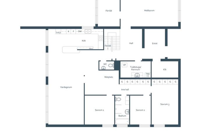 9 rum Villa på Lärkgatan 1 Södra Sandby Lunds kommun - bild 49