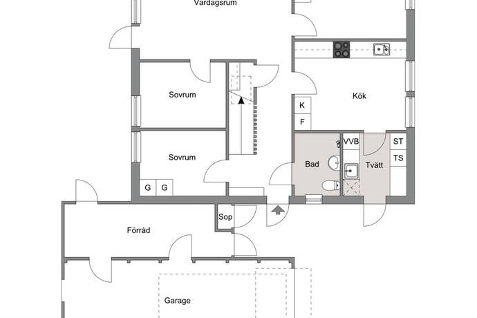 7 rum Villa på Tussmorvägen 27 Näsviken Hudiksvalls kommun - bild 26