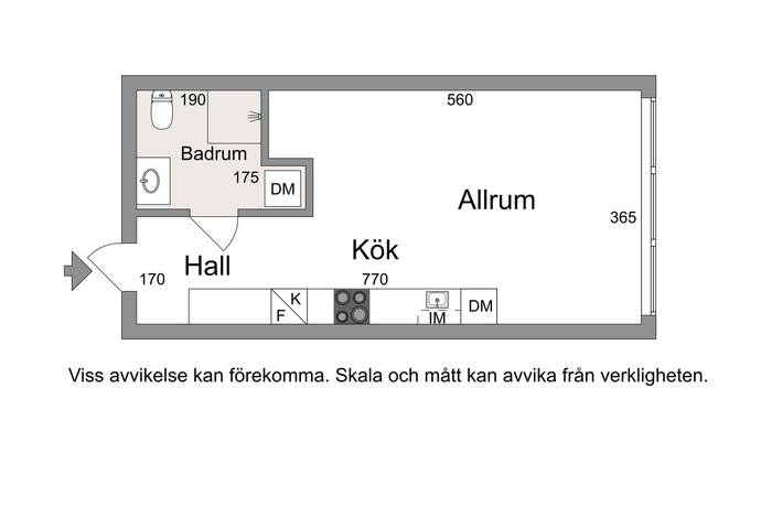 1 rum Lägenhet på Lärdomsgatan 21a Vallastaden Linköpings kommun - bild 16