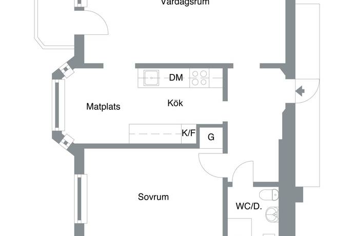 2 rum lägenhet på Västra Nobelgatan 32 Örebro, Örebro kommun - bild 4