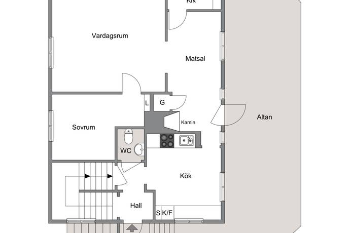 7 rum Villa på Övre Kammarbergsvägen 25 Kinna Marks kommun - bild 21