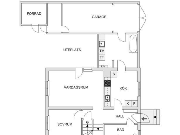 4 rum Villa på Fågelgatan 10 Sjöbo Centrum Sjöbo kommun - bild 19