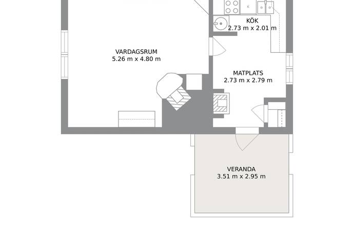 1 rum Villa på Kåhult 612 Härryda Härryda kommun - bild 30