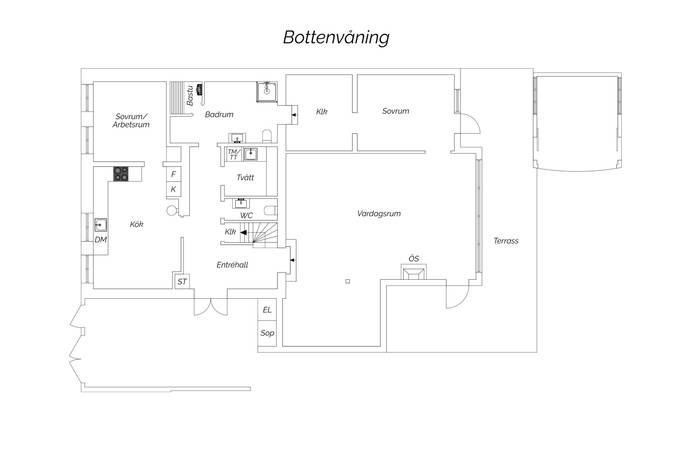 5 rum Villa på Västergatan 22 Skanör Vellinge kommun - bild 39