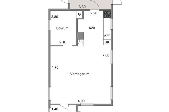 36 m² Fritidshus på ytterstigen 1 Torsjödal Södertälje kommun - bild 17