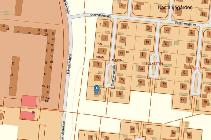 6 rum Villa på Spelmansgatan 13 Kastanjegården Malmö kommun - bild 32