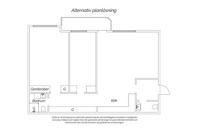 2 rum lägenhet på Gyllenstiernsgatan 15 Gustav Adolfsparken, Stockholms kommun - bild 2