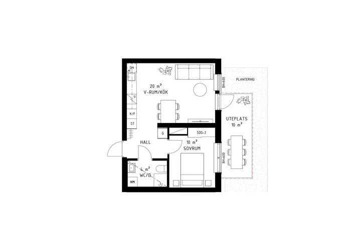 2 rum Lägenhet på Skogsslingan 7 Danderyd Danderyds kommun - bild 4