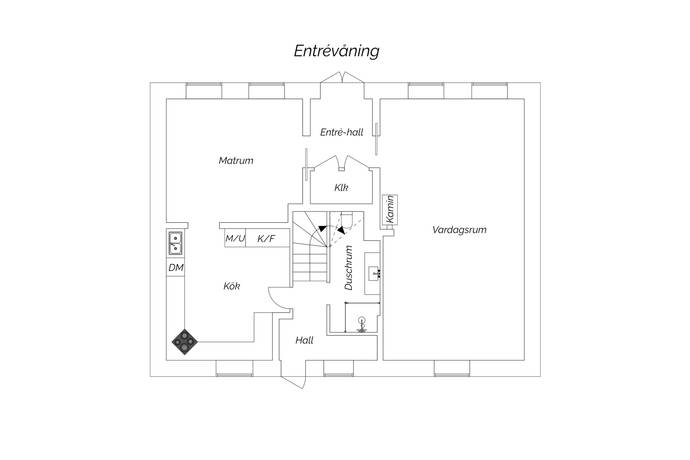 5 rum Villa på Västra Storgatan 27 Centrum Sölvesborgs kommun - bild 35