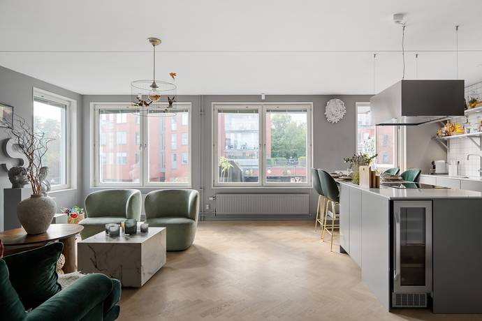 3 rum lägenhet på Mariehällsvägen 16 Bromma - Mariehäll, Stockholms kommun - bild 2