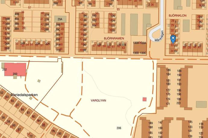 2 rum Radhus på Mårdvägen 9 Mariedal Umeå kommun - bild 31
